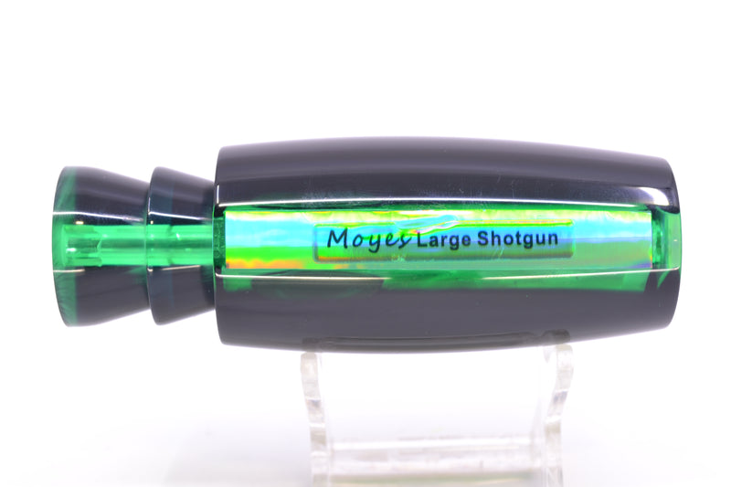 Moyes Lures Green MOP Black Back Taxi Eyes Large Shotgun 12" 4.7oz