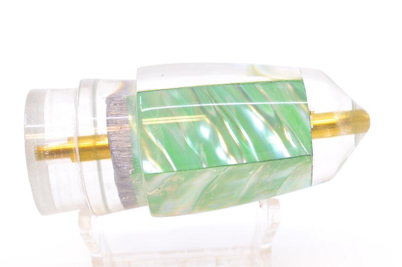 Koya Lures Green Ripple Shell Bullet 9"+ 6.3oz