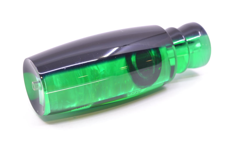 Moyes Lures Green MOP Black Back Taxi Eyes Large Shotgun 12" 4.7oz