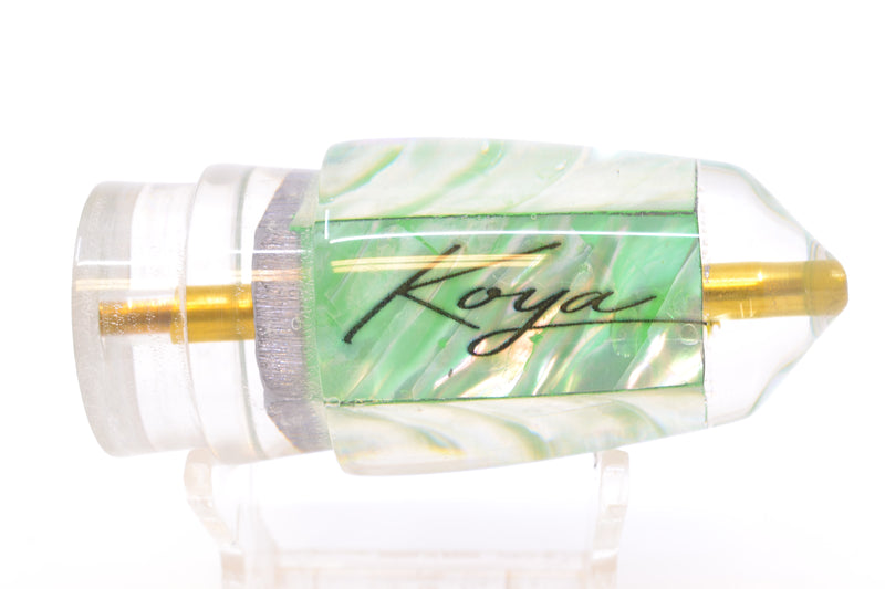 Koya Lures Green Ripple Shell Bullet 9"+ 6.3oz