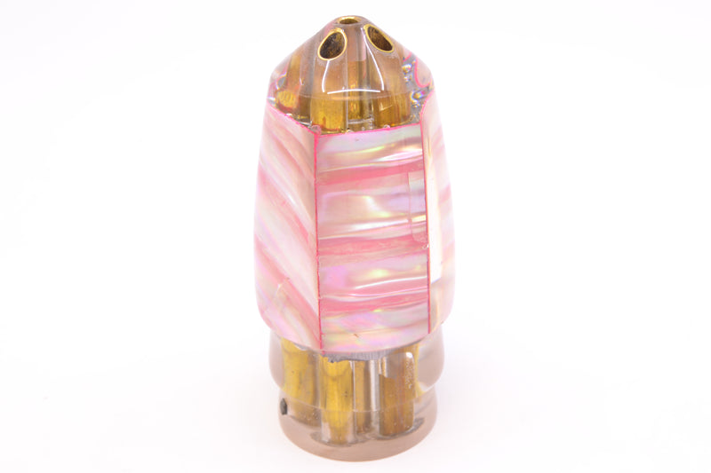Koya Lures Pink Ripple Shell 4-Hole Bullet 9"+ 6oz