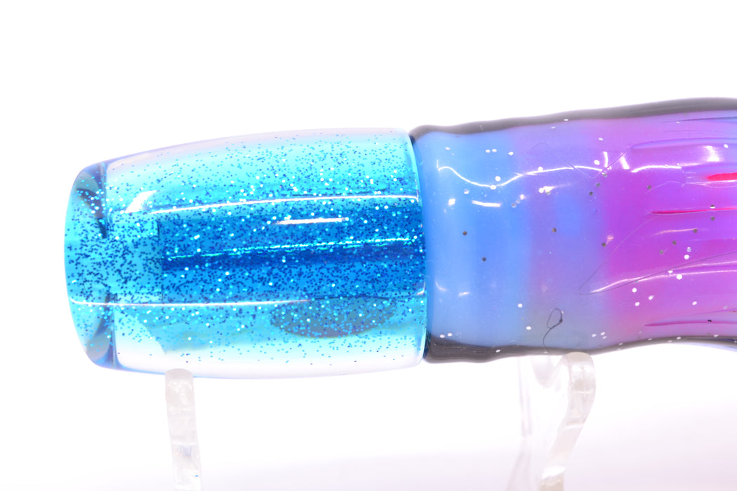 TANTRUM Lures Blue Awabi Blue Back Red Eyes Small Bandit 7" 2.8oz Skirted Gay Bob GZE