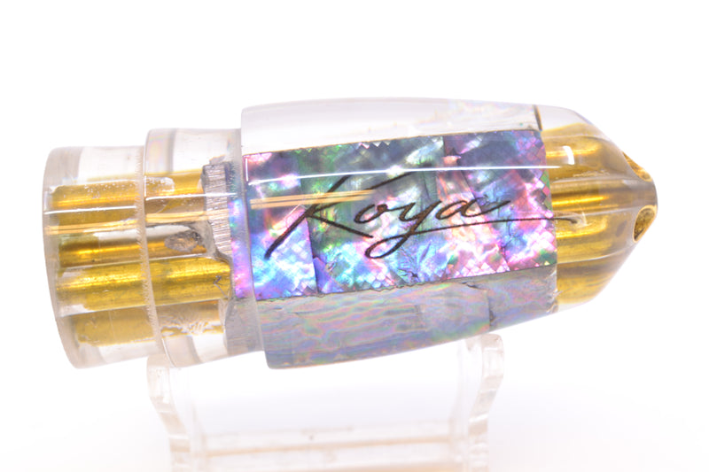 Koya Lures Blue-Purple Abalone 4-Hole Bullet 9"+ 6oz