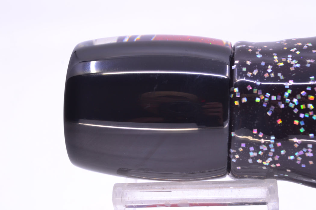 Marlin Magic Purple MOP Black Back Red Eyes Concave Ruckus 12" 8oz Skirted Black/Purple