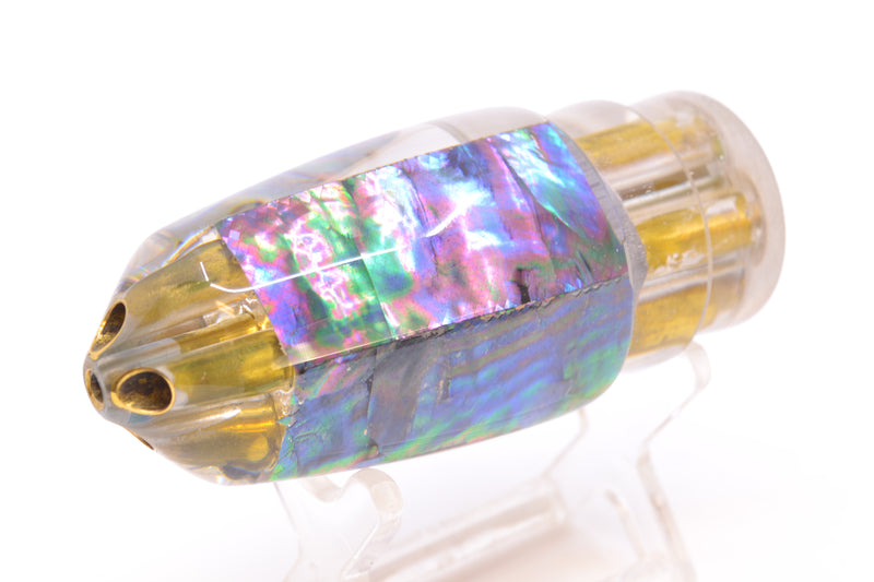 Koya Lures Blue-Purple Abalone 4-Hole Bullet 9"+ 6oz