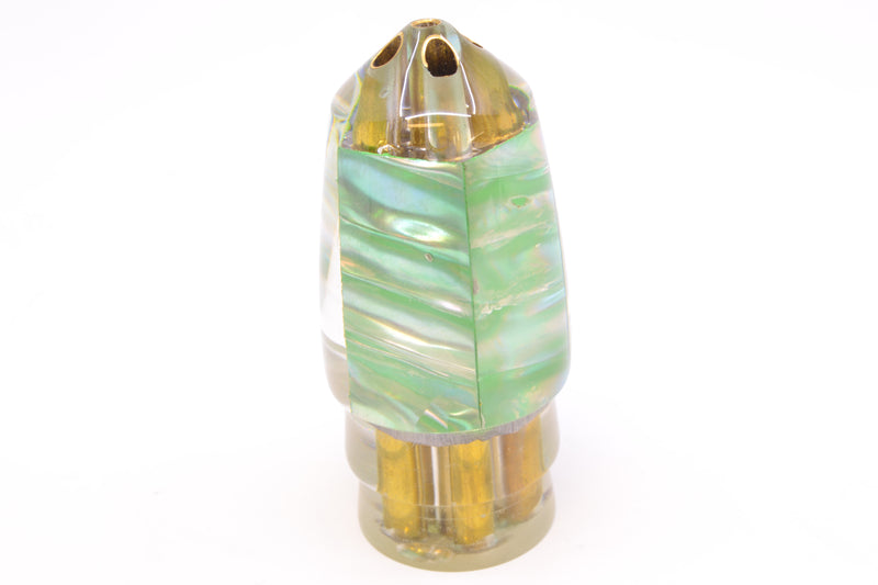 Koya Lures Green Ripple Shell 4-Hole Bullet 9"+ 6oz