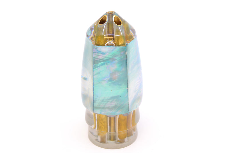 Koya Lures Ice Blue MOP 4-Hole Bullet 9"+ 6oz
