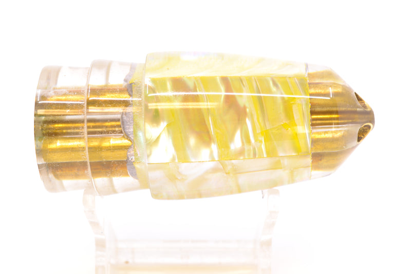 Koya Lures Yellow Ripple Shell 4-Hole Bullet 9"+ 6oz