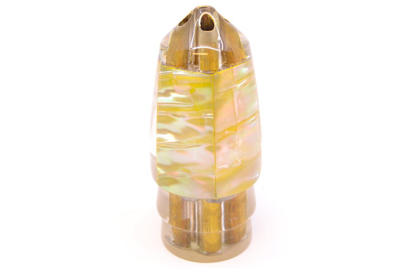 Koya Lures Yellow Ripple Shell 4-Hole Bullet 9"+ 6oz