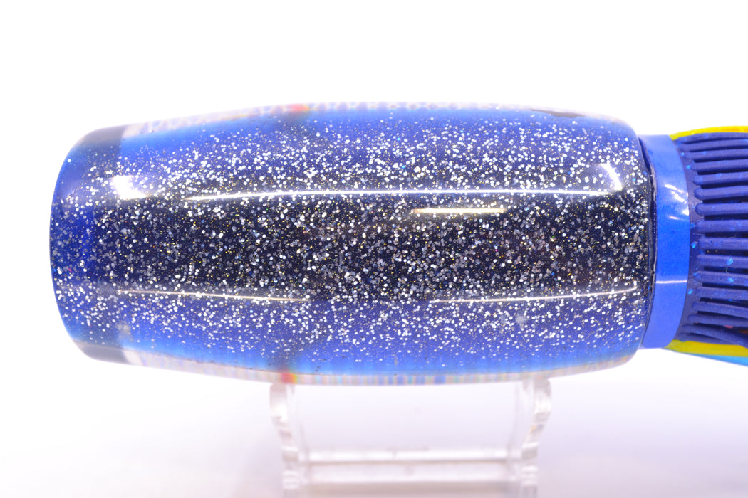 Amaral Lures Blue Pearl Rainbow Scale Ice Blue Stripes Blue Back Naja 16" 14.5oz