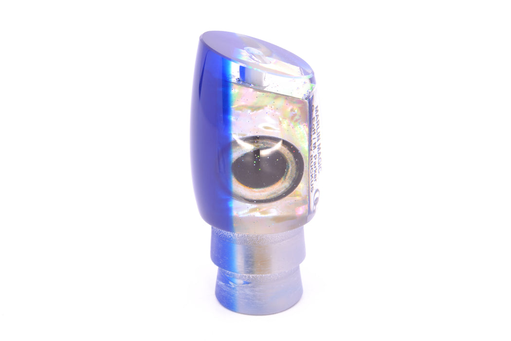 Marlin Magic Lures White Awabi Blue Back Taxi Eyes Baby Ruckus 10" 4oz