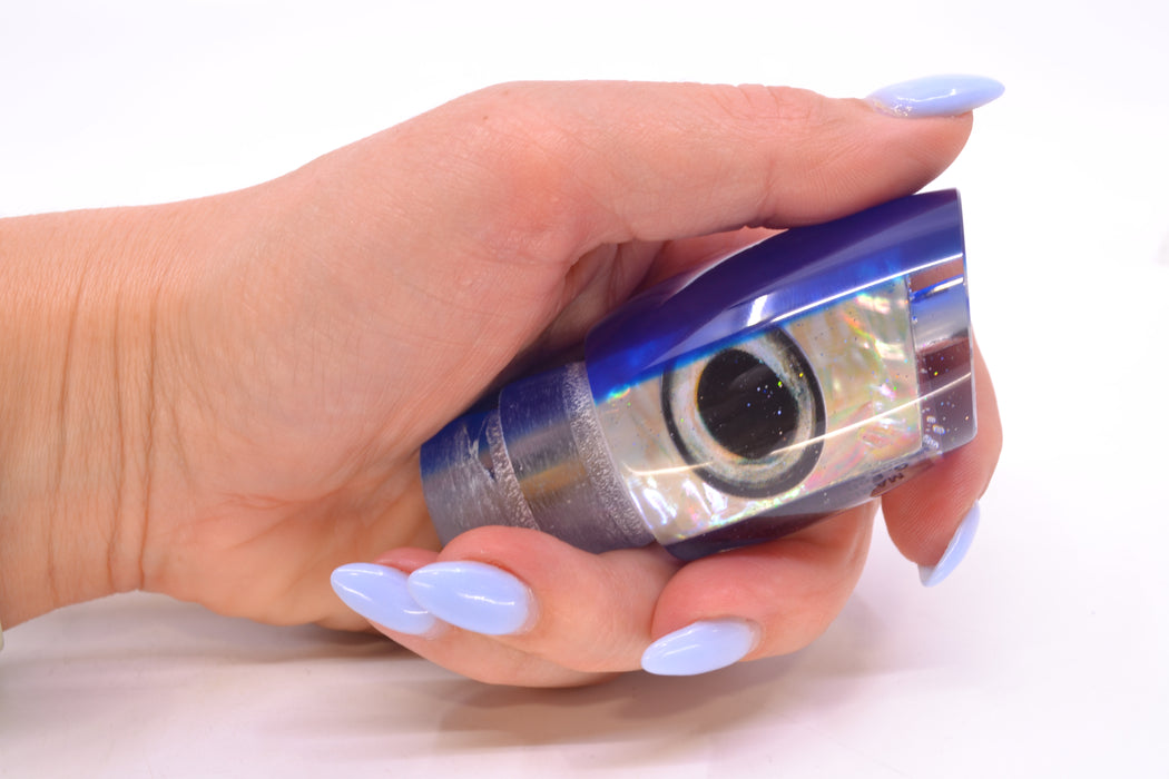 Marlin Magic Lures White Awabi Blue Back Taxi Eyes Baby Ruckus 10" 4oz