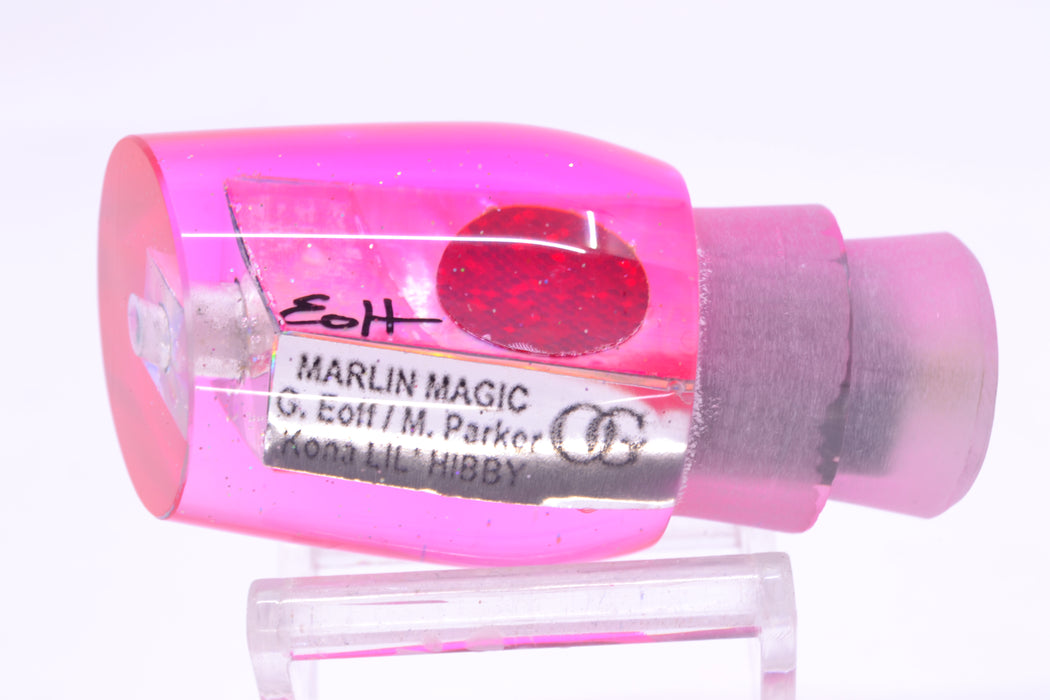 Marlin Magic Pink MOP Pink Back Red Eyes Lil Hibby 10" 4.6oz