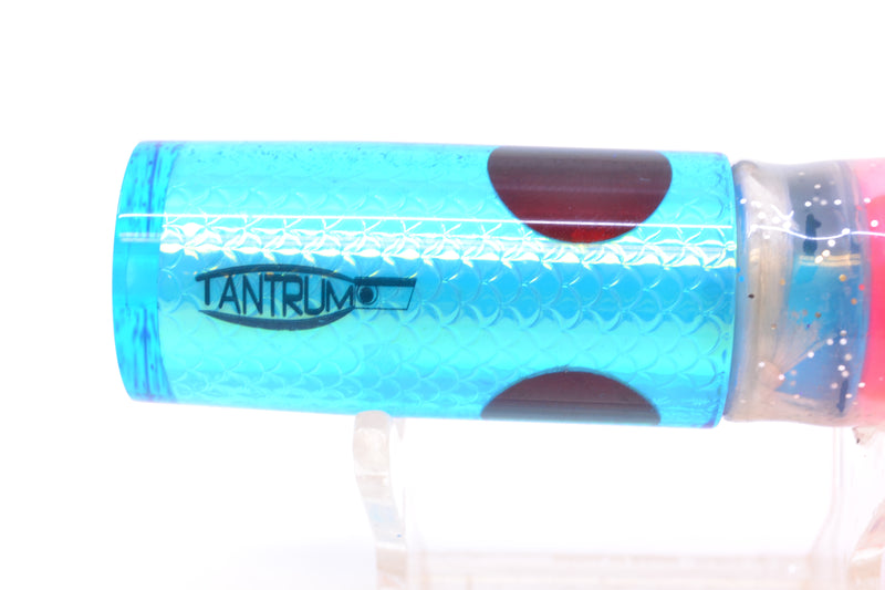 TANTRUM Lures Ice Blue Rainbow Scale Blue Back Small AMN 7" 2.3oz Skirted Blue Frog