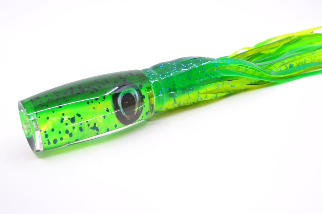 Moyes Lures Mahi MOP Green Back Large Shotgun 12" 7.8oz Skirted Mahi
