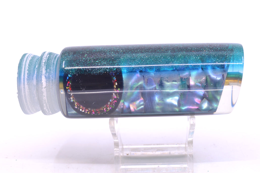 Coggin Lures Blue-Purple Abalone Ice Blue-Blue Back Copa Tube 14" 6.4oz