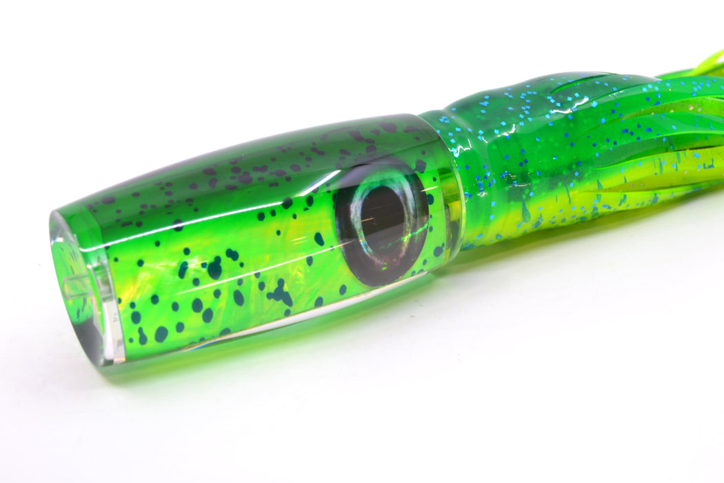 Moyes Lures Mahi MOP Green Back Large Shotgun 12" 7.8oz Skirted Mahi