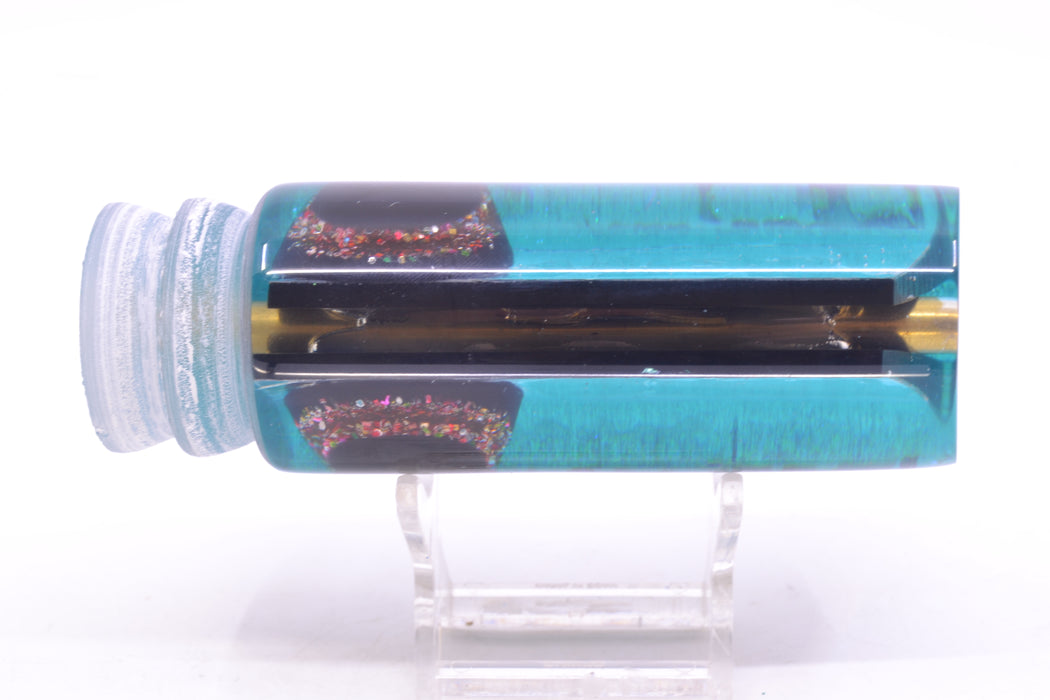 Coggin Lures Blue-Purple Abalone Ice Blue-Blue Back Copa Tube 14" 6.4oz