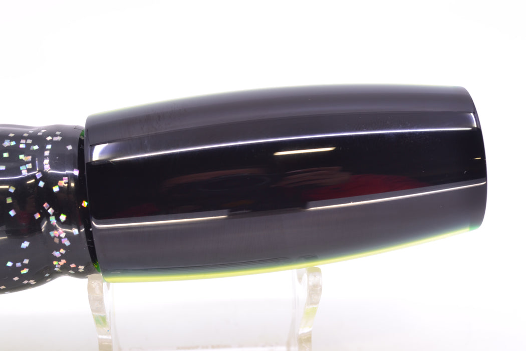 Moyes Lures Chartreuse MOP Black Back Large Shotgun 12" 7.8oz Skirted Magic Johnson