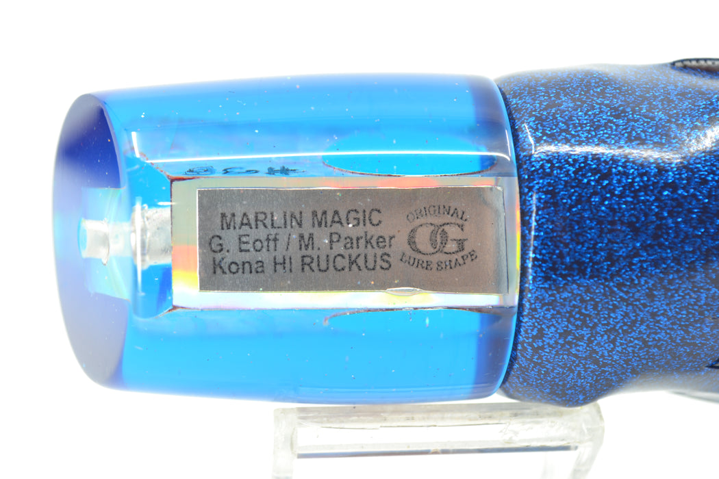 Marlin Magic Pink Awabi Blue Back Red Eyes Ruckus 12" 9oz Vinyl Blue