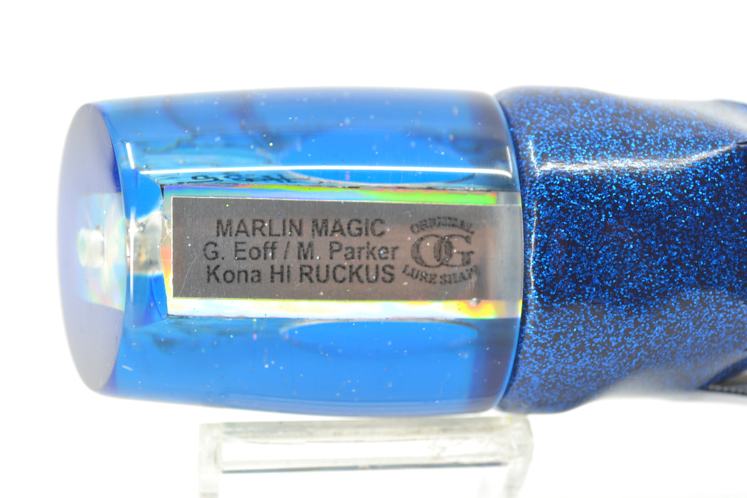 Marlin Magic Paua Shell Blue Back Taxi Eyes Ruckus 12" 9oz Vinyl Blue