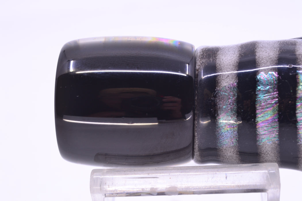 Marlin Magic White Abalone Black Back Taxi Eyes Concave Baby Ruckus 9" 5oz Skirted