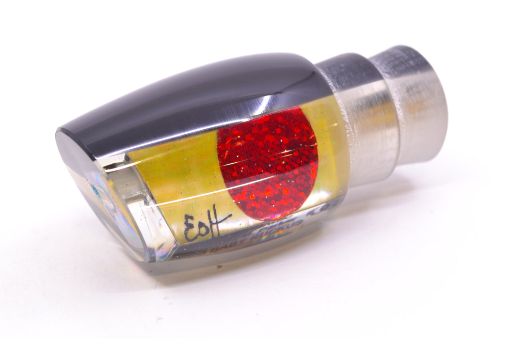 Marlin Magic Lures Golden MOP Black Back Red Eyes Baby Ruckus 10" 4oz