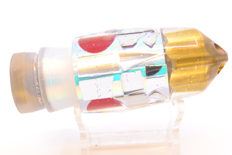 Tanigawa Lures Ice Rainbow Cracked Glass American Express 4-H Bullet 9"+ 8oz