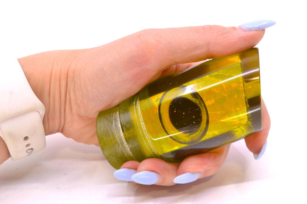 Marlin Magic Lures Green/Gold Awabi Taxi Eyes Henry 12" 8oz