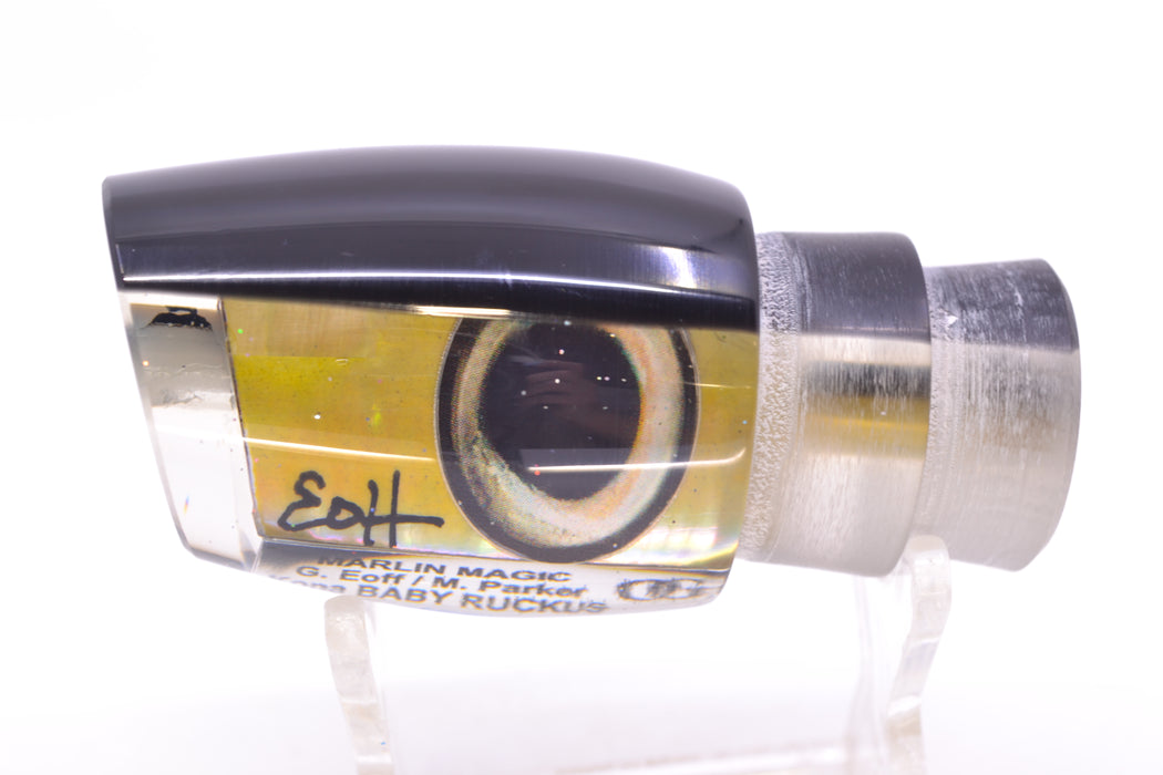 Marlin Magic Lures Golden MOP Black Back Taxi Eyes Baby Ruckus 10" 4oz