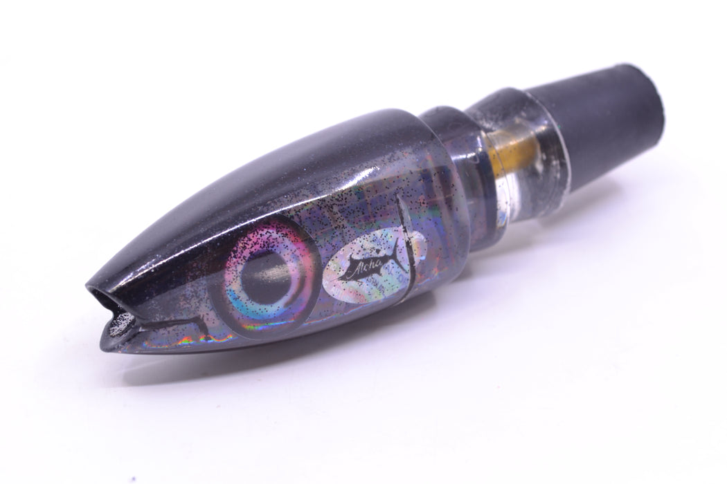 Aloha Lures Black Rainbow Black Back Super Ninja 9" 4oz GZE