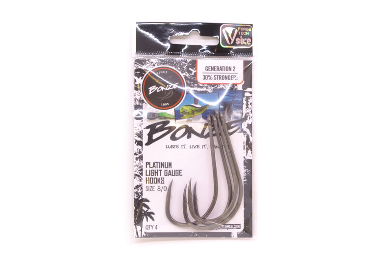 Bonze Platinum Light Gauge Hooks (4 PK)