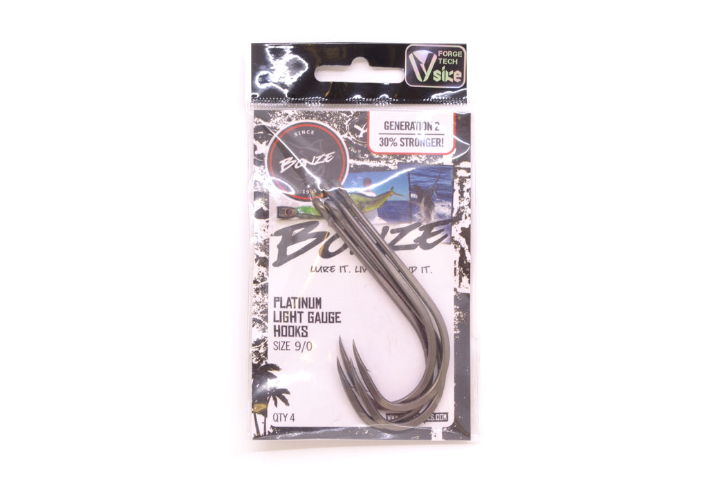 Bonze Platinum Light Gauge Hooks (4 PK) GZE