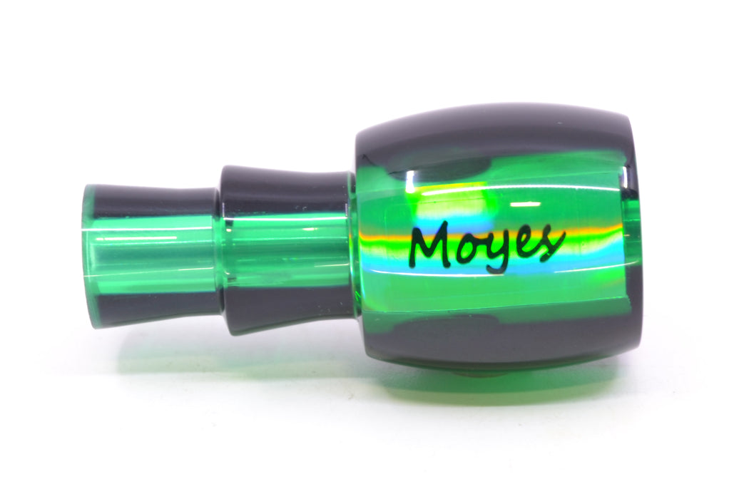 Moyes Lures Green MOP Black Back Tang 5" 1oz