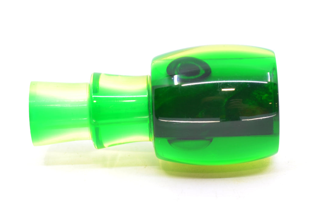 Moyes Lures Chartreuse MOP Green Back Tang 5" 1oz