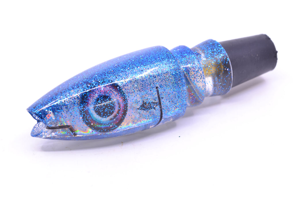Aloha Lures Silver Rainbow Blue Back Super Ninja 9" 4oz GZE