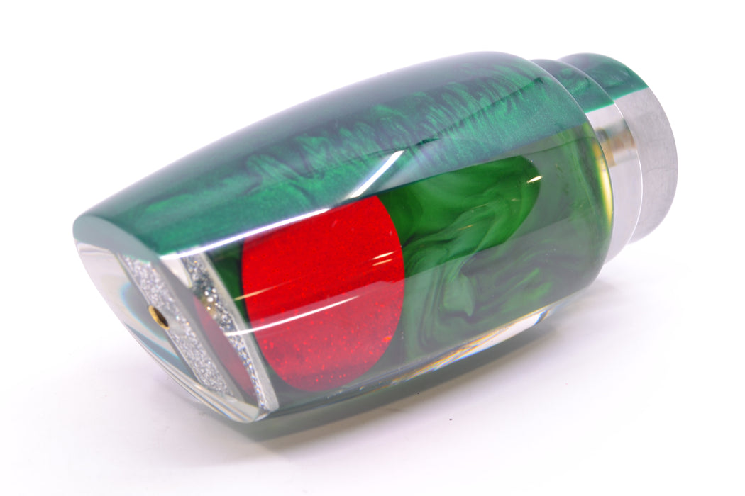 Koya Lures Green Pearl Green Back Red Eyes Large Poi Dog 16" 12oz