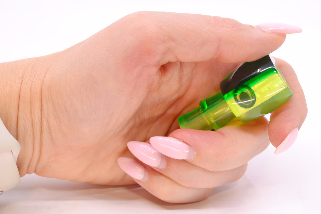 Moyes Lures Chartreuse MOP Green Back Tang 5" 1oz