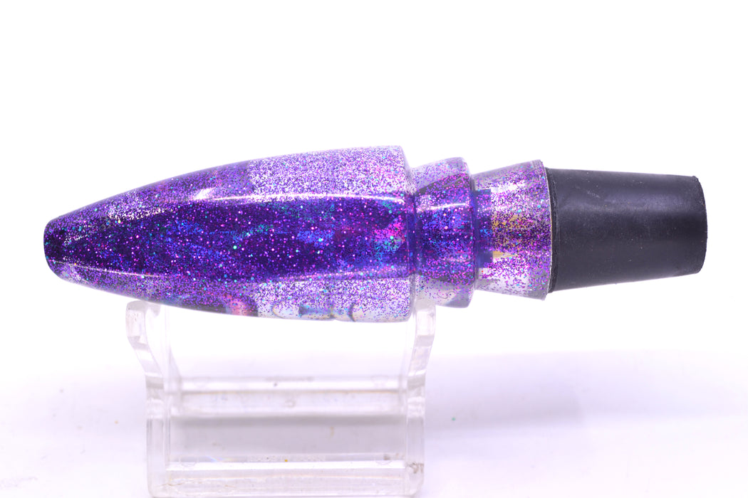 Aloha Lures Silver Rainbow Purple Back Super Ninja 9" 4oz GZE
