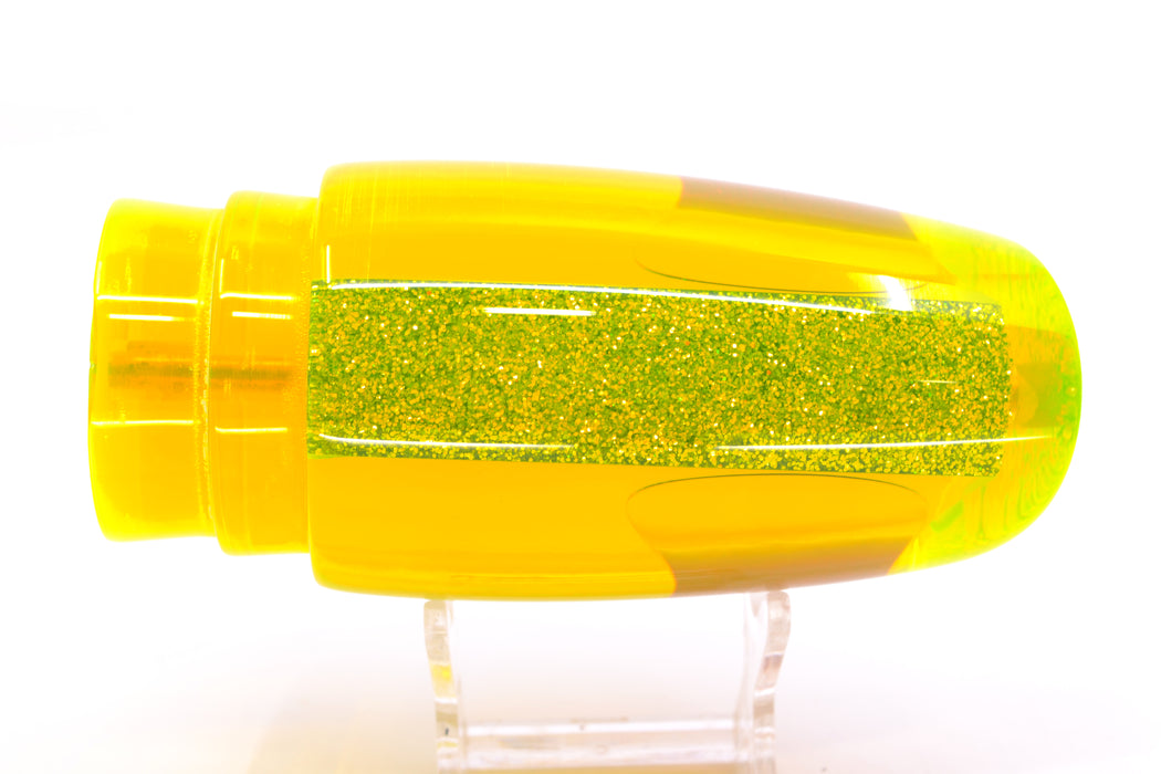 Koya Lures Chartreuse Rainbow Red Eyes Large Poi Dog 16" 12oz