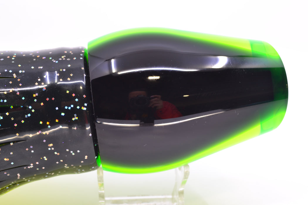 Moyes Lures Lime Green MOP Black Back Taxi Eyes Sumo Teaser 27oz Skirted Magic Johnson