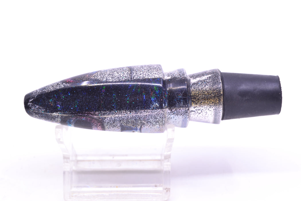Aloha Lures Silver Rainbow Black Back Super Ninja 9" 4oz GZE