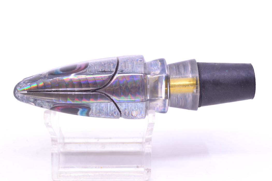 Aloha Lures Silver Rainbow Black Back Super Ninja 9" 4oz GZE