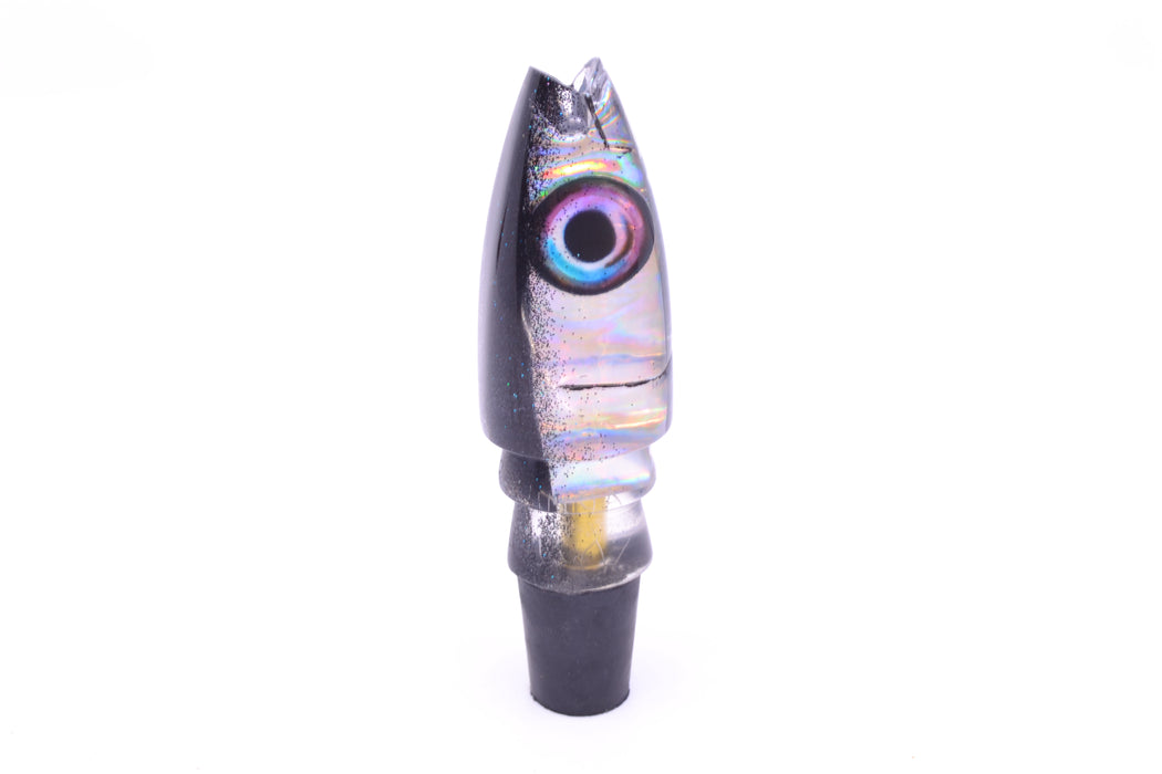 Aloha Lures Silver Rainbow Black Back Super Ninja 9" 4oz GZE
