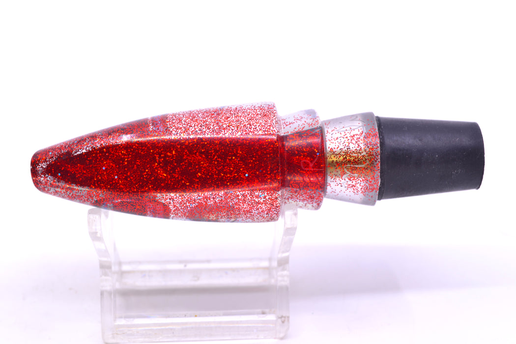 Aloha Lures Silver Rainbow Red Back Super Ninja 9" 4oz GZE
