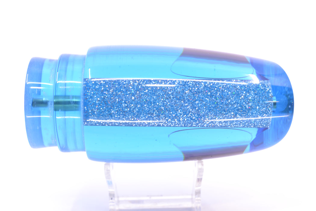 Koya Lures Ice Blue Rainbow Red Eyes Large Poi Dog 16" 12oz