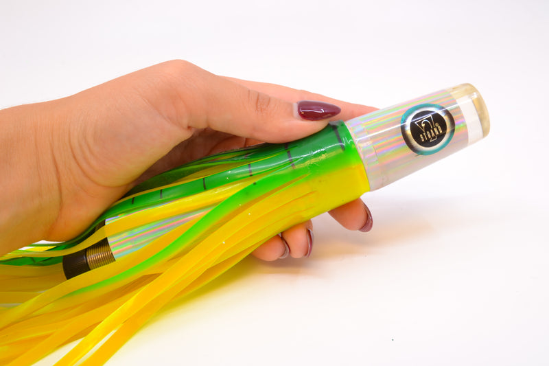 Sevenstrand Lures Silver Rainbow E.A.L. Electronic Acoustic Lures 9" 4.5oz Skirted New Pre-Owned