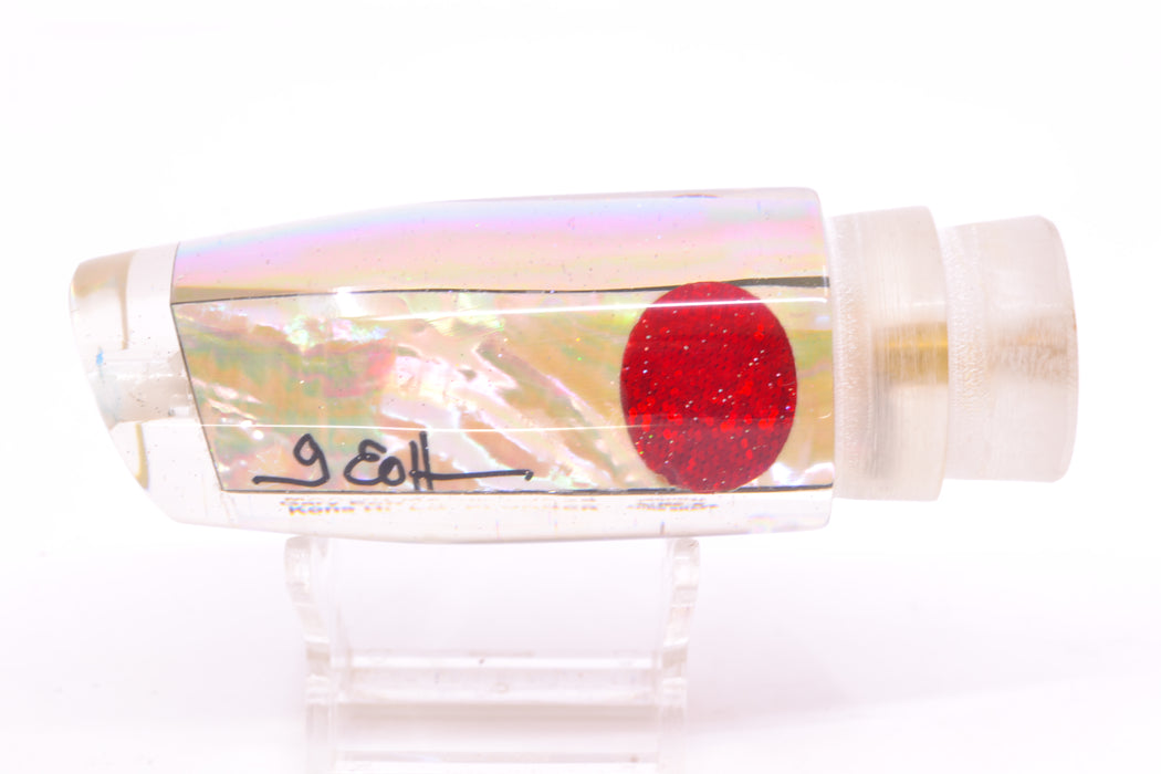 Marlin Magic White Awabi Red Eyes Large Plunger 12" 6oz