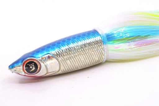Bonze Lures Silver Rainbow Blue Dot Back Weapon X 12