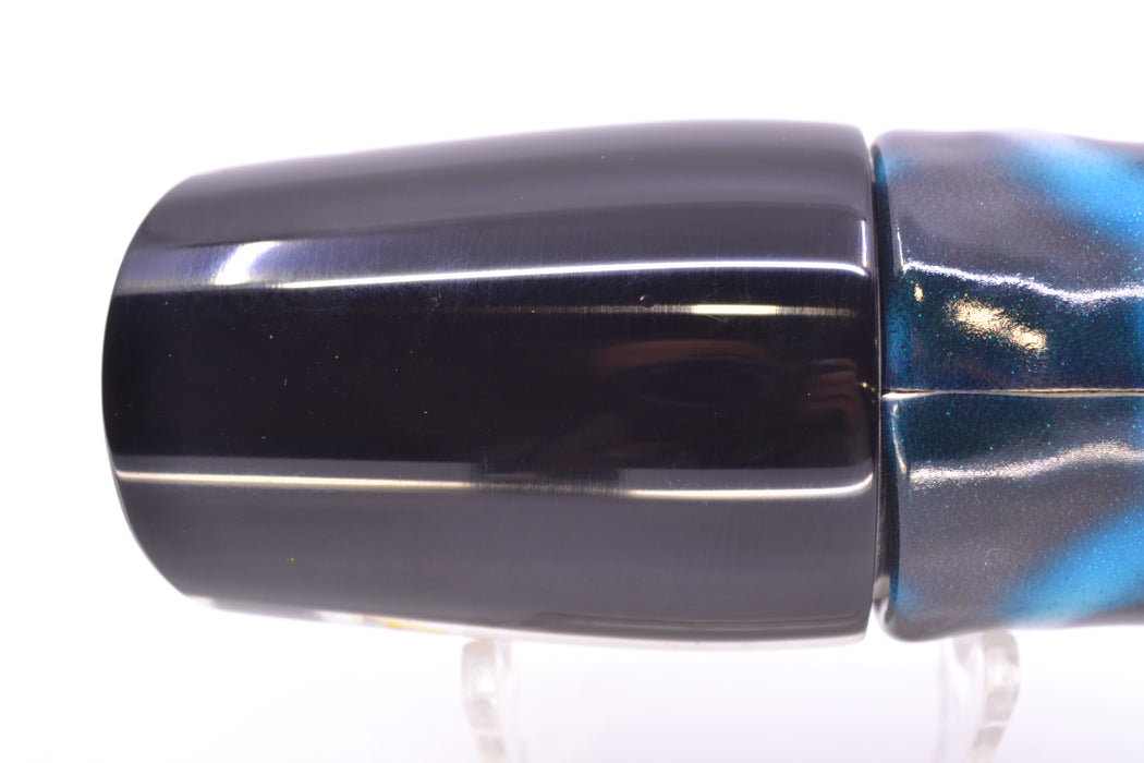 Marlin Magic White Abalone Black Back Taxi Eyes Ruckus 12" 9oz Fire Tailz Vinyl Wahoo